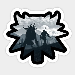 Hunting the Fiend Sticker